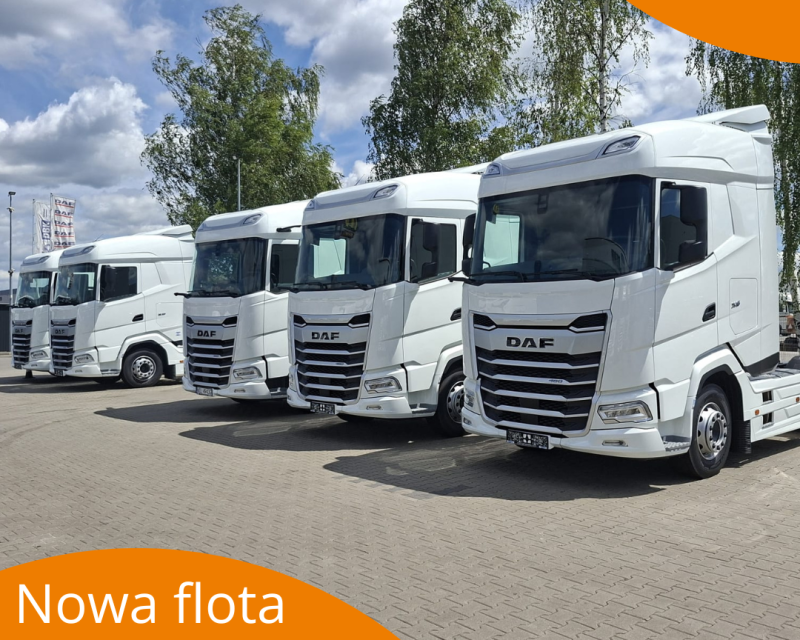 Nowa flota DAF